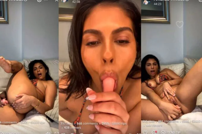 Amanda Trivizas Livestream Squirting Leaked Video Onlyfans