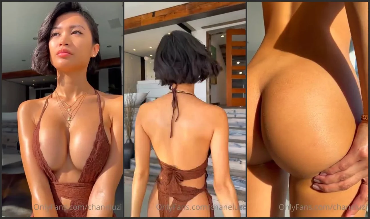Chanel Uzi Nude Strip Off Lingerie Video