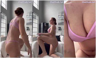 Mandy Sacs In Sheer Pink Lingerie Video Leaked