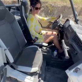 Madalina Loana Filip Nude Boobs Bounce Driving